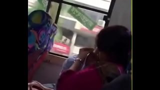 Bangladeshi bf and gf in local Bus