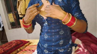 Desi BHabhi With Lover Boobs Sucking And Standing Style Fuck Her Pussy