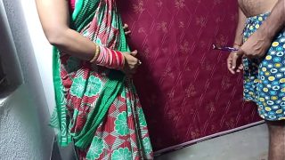 Desi kamvali ko choda malik ne