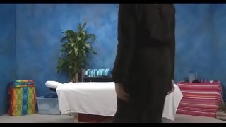 Frisky chick in black lingerie fuckes really hard from behind