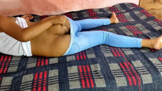 Hot babe sucking cock of resting father and got fuck in real hindi audio