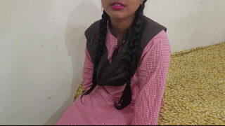 Hot Indian desi student with her new boyfriend virgin pussy fucking
