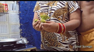 Indian Desi Horny Devar Fucked Milf Bhabhi in the Kichen