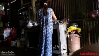 Indian Desi House Maid With Owner In Cooking Time Sex