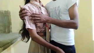 Indian Marathi village girlfriend fucked her school boyfriend