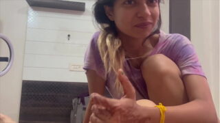Indian Nepali Girl Fucked Hand In Ass by Step Brother