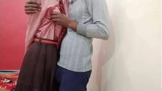 Indian Nepali village sexy bhabhi and Devar sucking big dick