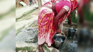 Indian Telugu Village wife with ex lover in home fucking session