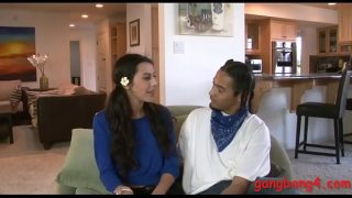 Tight Lou Charmelle DPed by black boner